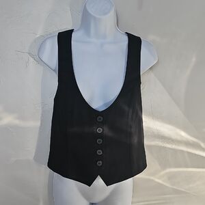 New York & Company Charcoal Vest